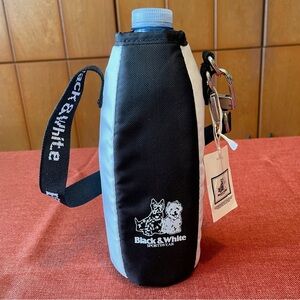 NEW✨Black&White Bottle Holder with Strap